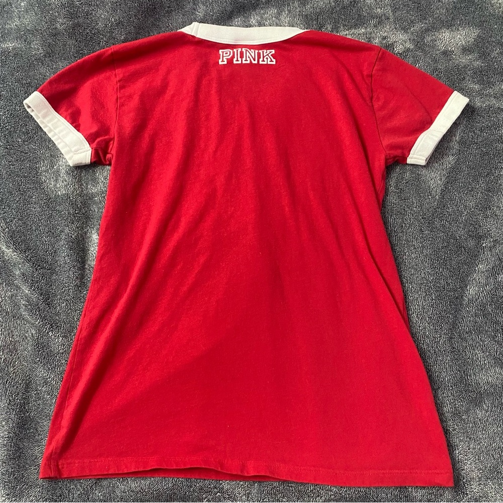 Victoria's Secret PINK Louisville Cardinals V-neck t-shirt - Picture 4 of 5